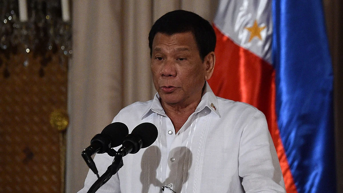  Philippine President Rodrigo Duterte (IANS Photo)