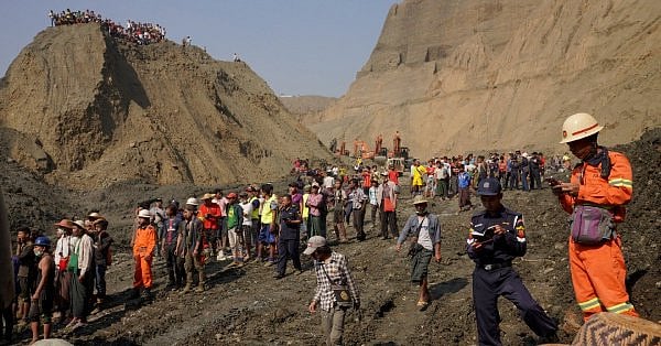 More than 50 feared killed in landslide at Myanmar’s jade mine 