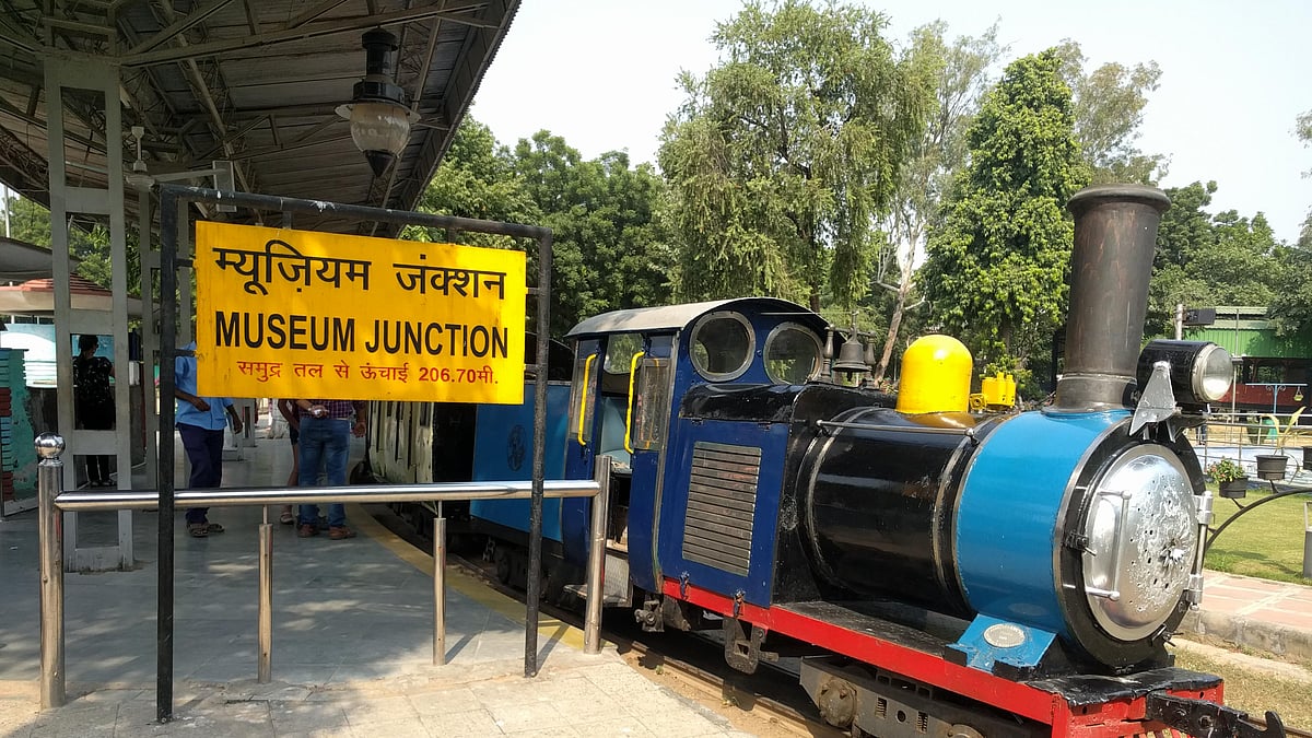 Models of steam engine, rail coach in focus on Heritage Day
