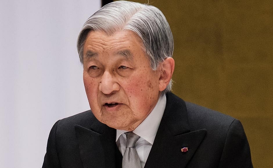 Japanese Emperor Akihito declares historic abdication