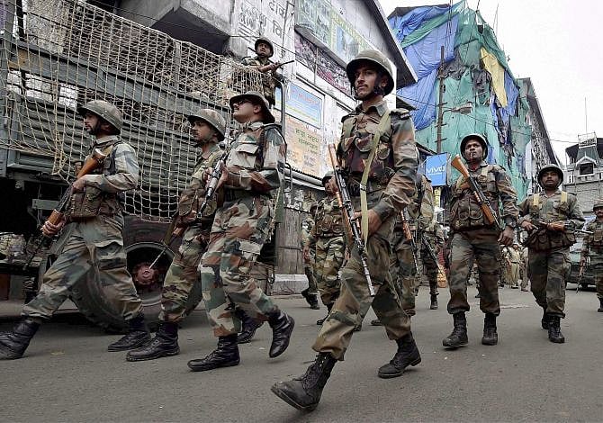 Central Forces for over 90% polling booths in West Bengal  