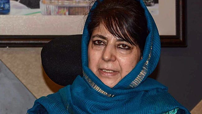 Peoples Democratic Party (PDP) chief Mehbooba Mufti (PTI)