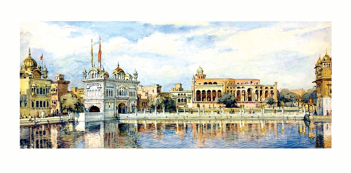 Sikhs on the western easel
