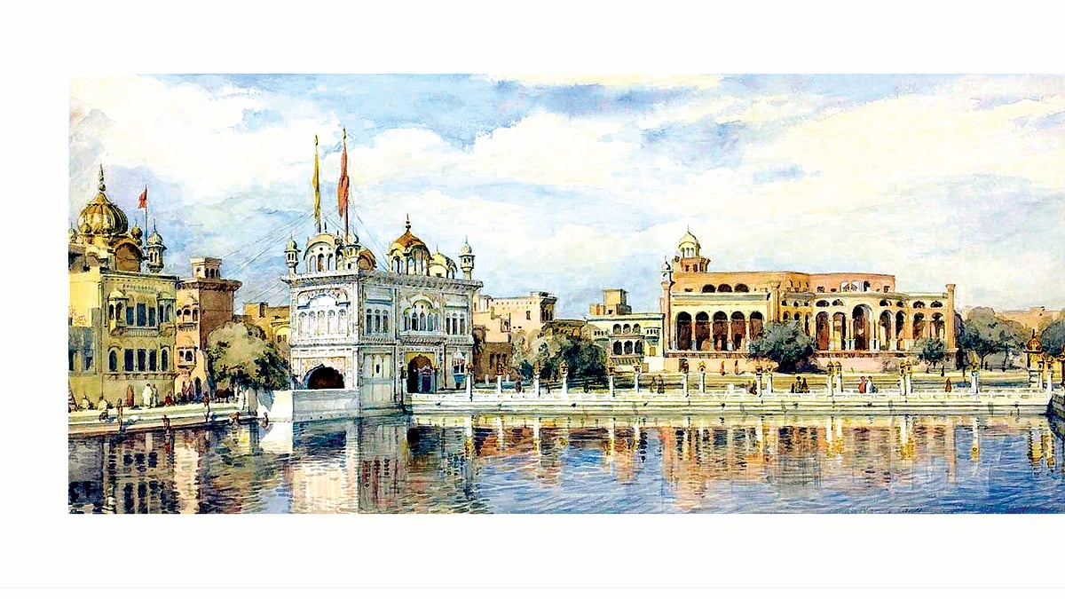 Golden Temple by William Carpenter