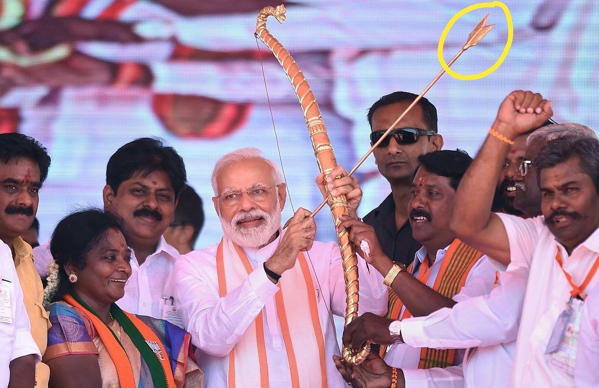 Trending on Social Media:  PM’s reverse arrow trick, cartoons on Smriti Irani’s degree and pics from rallies
