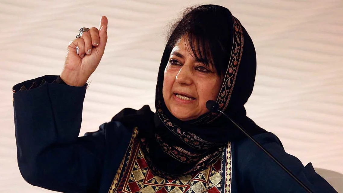 PDP president Mehbooba Mufti