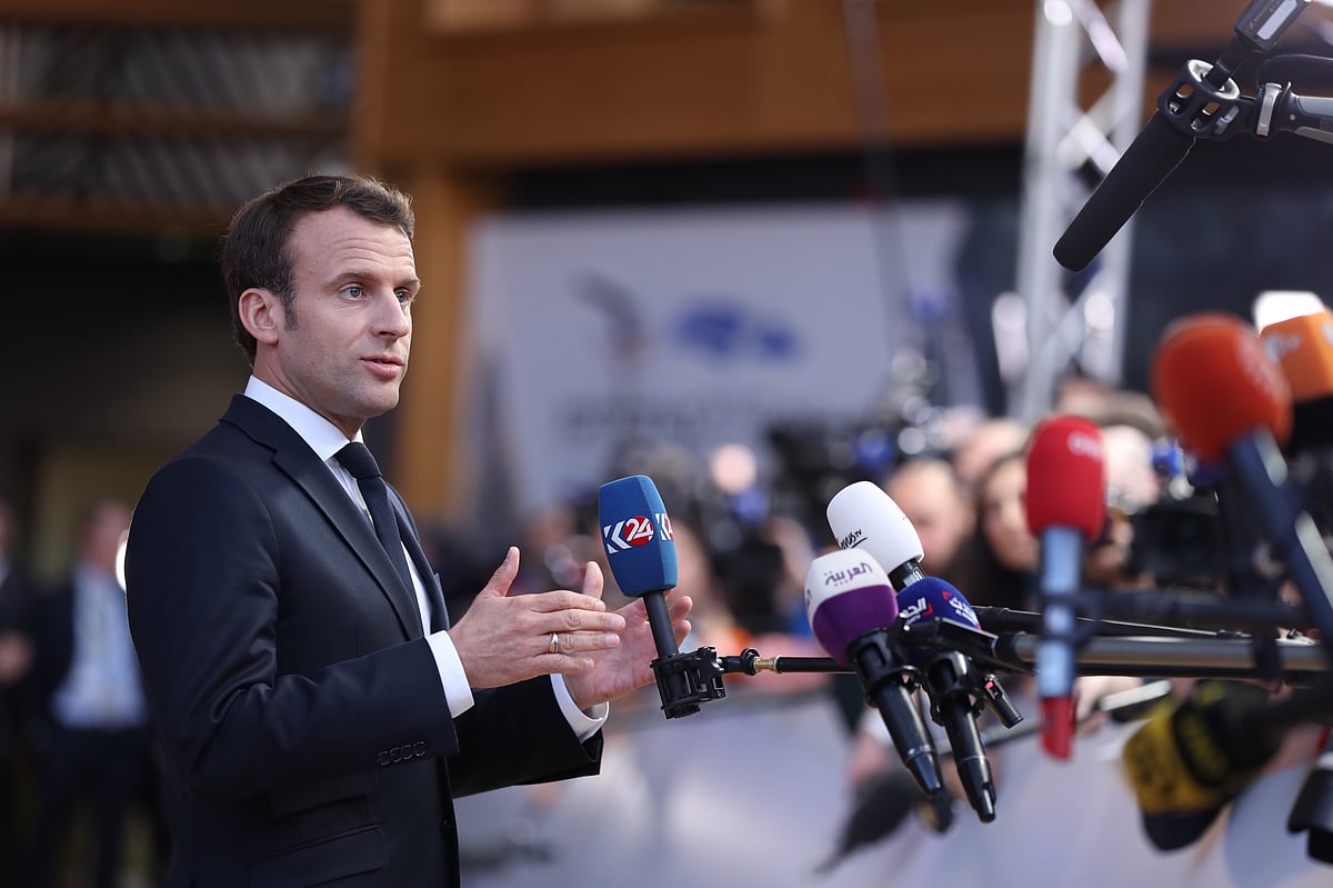 French President Macron vows to rebuild devastated Notre Dame  