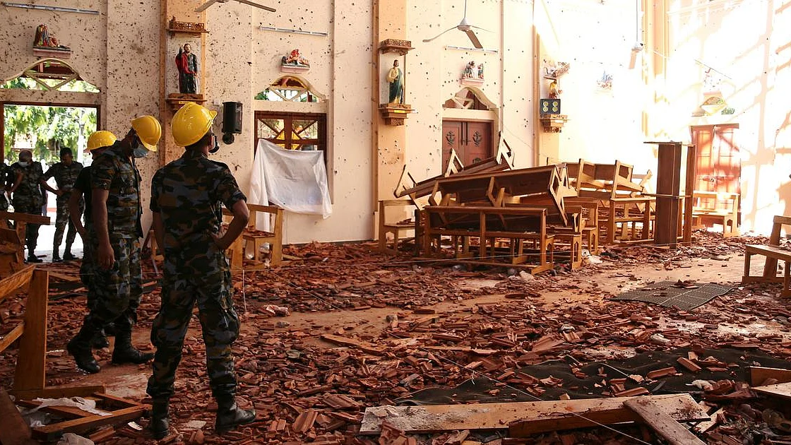 Sri Lankan Blast (Social Media)