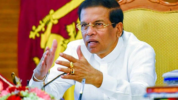 Sri Lankan President Maithripala Sirisena (Social media)