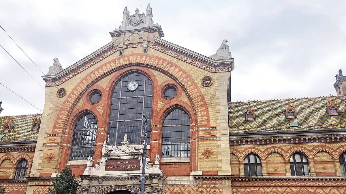 Budapest’s central Market (social media)
