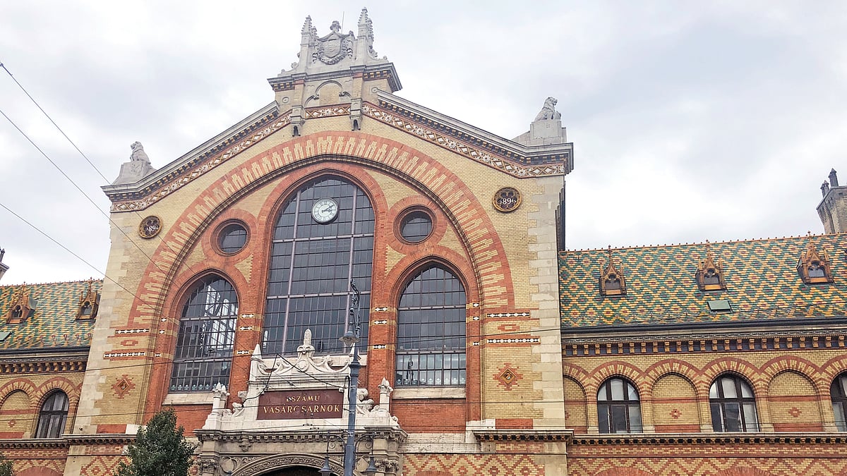 Budapest’s central Market (social media)