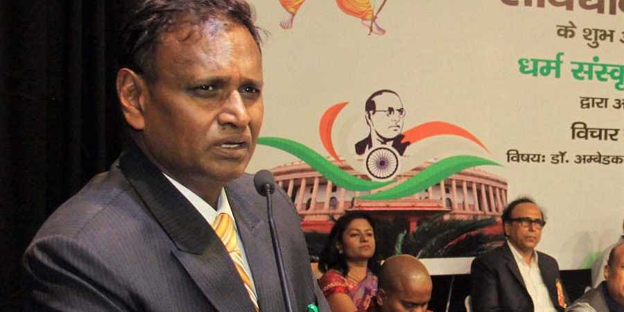 Udit Raj hits out at BJP, says it wants Dalit votes but not Dalit leader