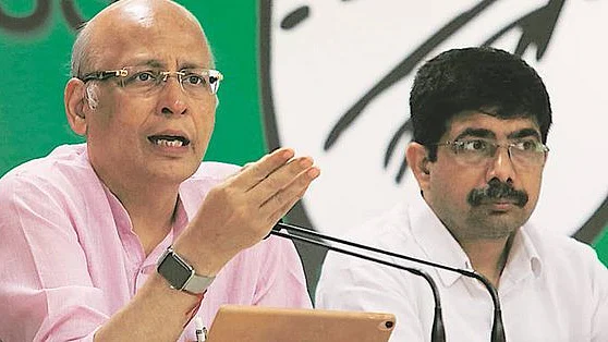 Congress leader Abhishek Manu Singhvi (Twitter) (File Photo)