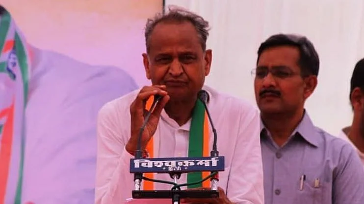 Rajasthan Chief Minister Ashok Gehlot (Twitter)