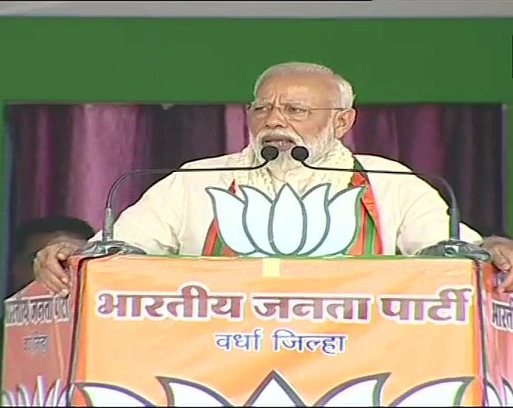 PM Modi’s rant at Wardha leaves his audience cold