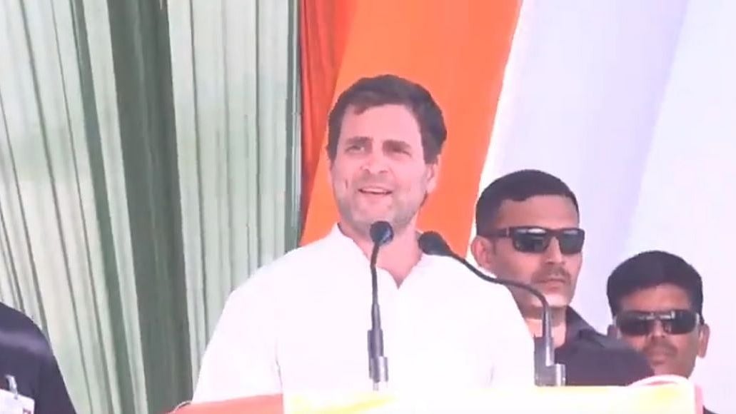 Congress President Rahul Gandhi
