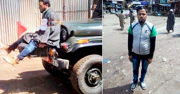 Farooq Dar, used as ‘human shield’ last time Kashmir voted to elect MP,  now on poll duty