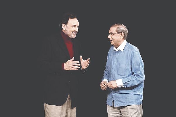 Prannoy Roy and Dorab R Sopariwala (social media)