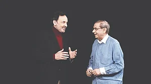 Prannoy Roy and Dorab R Sopariwala (social media)