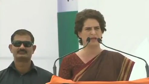 Congress General Secretary Priyanka Gandhi Vadra in Fatehpur Sikri, Uttar Pradesh