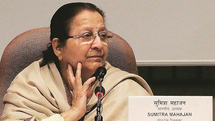Outgoing Lok Sabha Speaker Sumitra Mahajan (Social Media)
