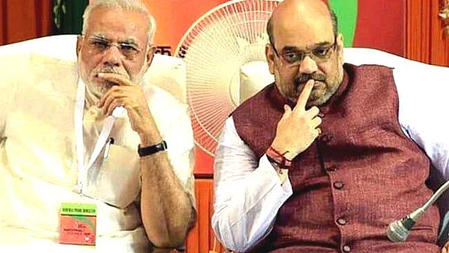 Narendra Modi and Amit Shah (Photo courtesy: social media)