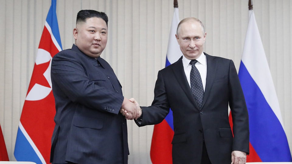 Putin, Kim Jong-un hold first ever summit 