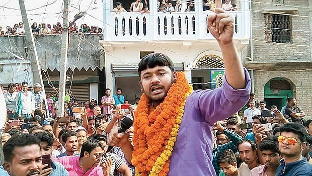 Kanhaiya Kumar campaign in Begusarai (PTI)