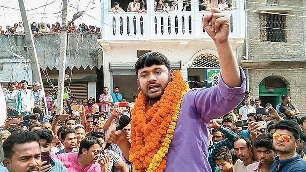 Kanhaiya Kumar campaign in Begusarai (PTI)