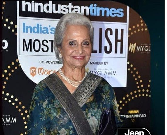 When the elderly Waheeda Rehman’s face was morphed with the young 