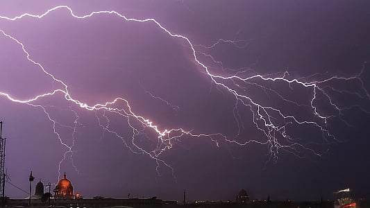 18 killed by lightning in Rajasthan, several injured