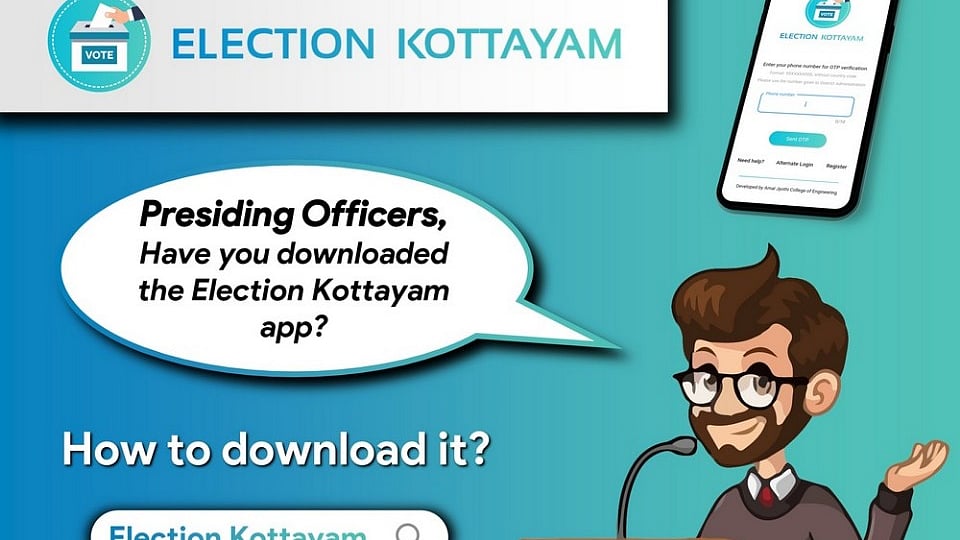 Lok Sabha Polls: In a first, Kottayam develops an app for welfare of officers, EVM complaints