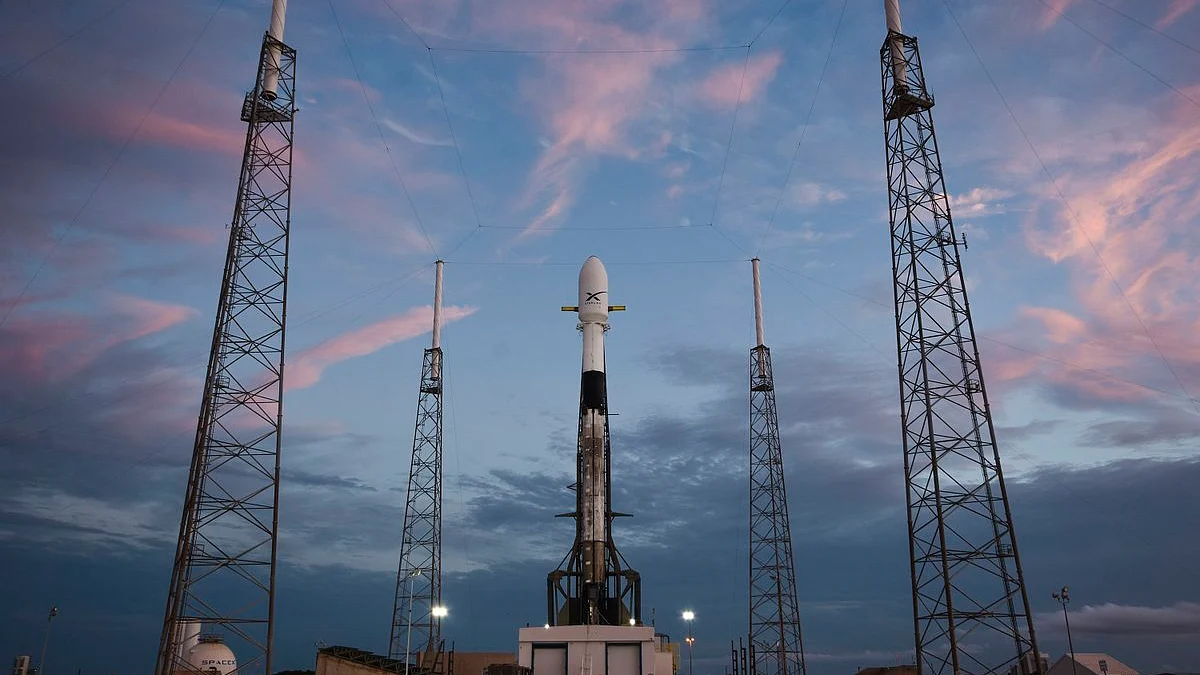 Falcon 9 rocket (Twitter/@SpaceX)