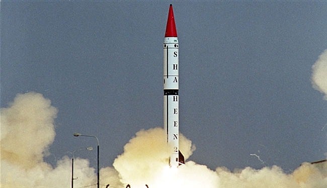 Pakistan test-fires ballistic missile Shaheen-II  