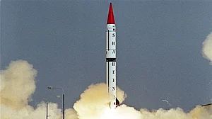 Pakistan test-fires ballistic missile Shaheen-II
