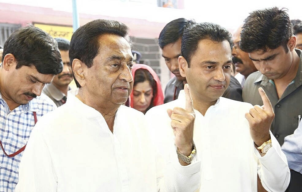 Madhya Pradesh: Kamal Nath, son leading; all other heavyweights trailing