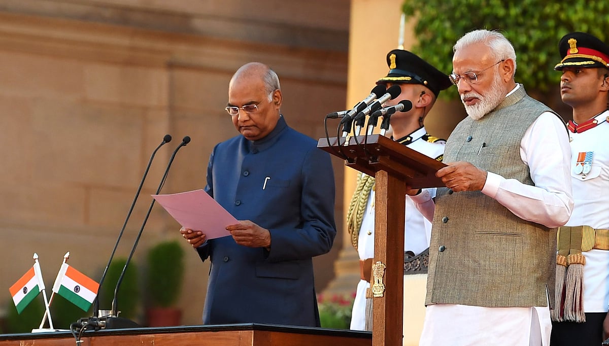 Narendra Modi’s  Union Council of ministers sworn in, 57 others take oath