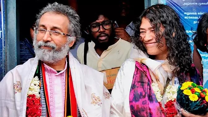 Desmond Coutinho and Irom Sharmila (Social Media)