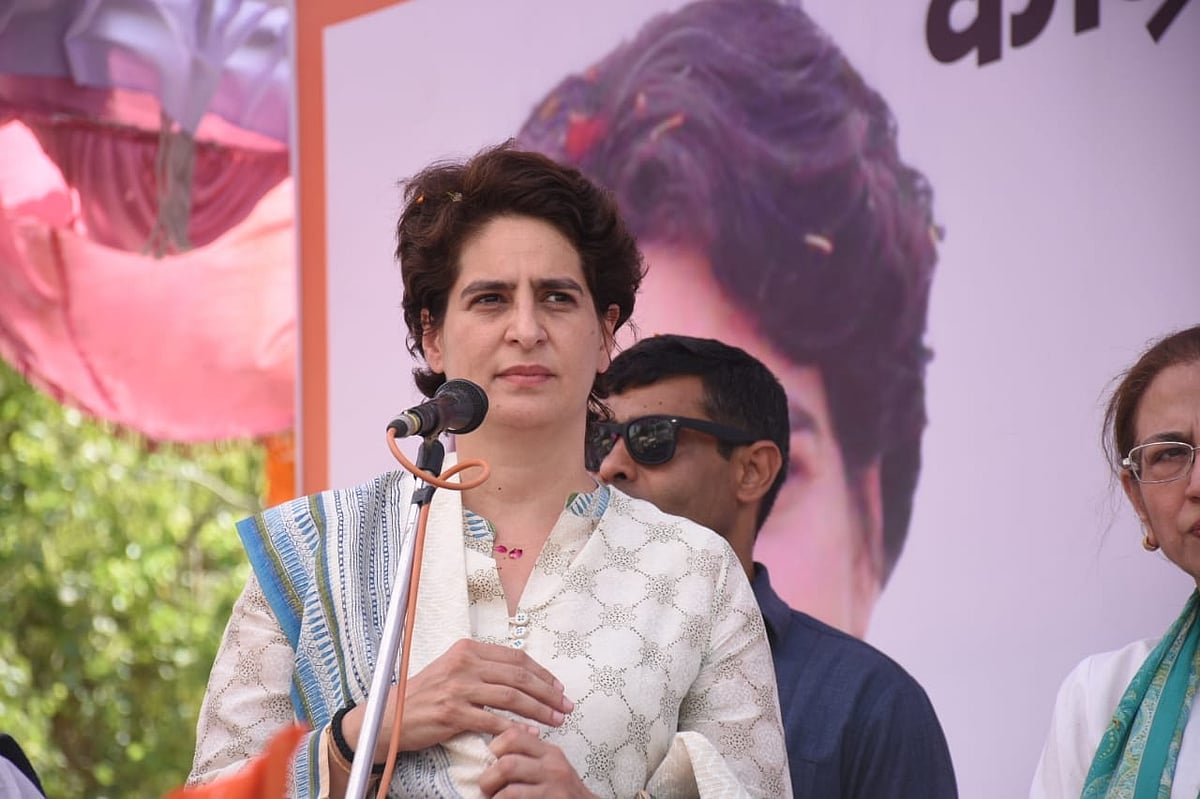 Congress General Secretary (Uttar Pradesh East) Priyanka Gandhi Vadra