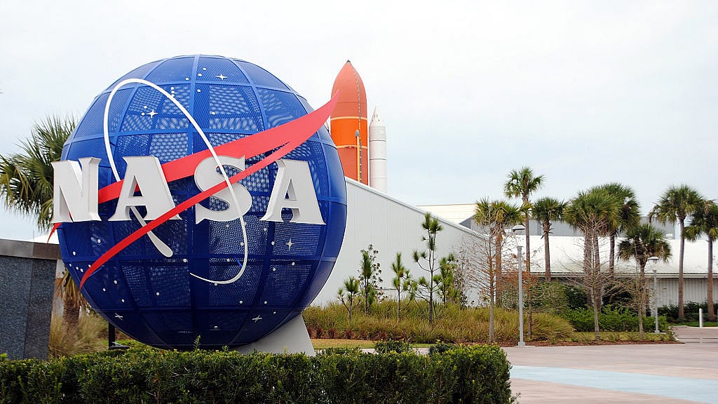 NASA Logo (Photo by Kenan Irtak/Anadolu Agency/Getty Images)