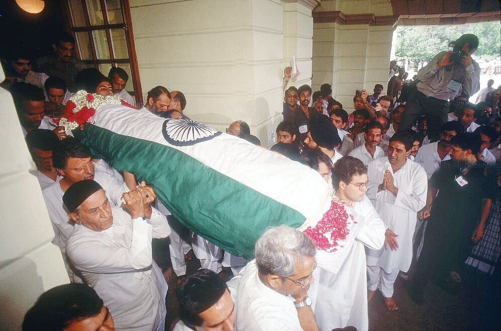 In remembrance of  Rajiv Gandhi, who was killed on this day 28 years ago 