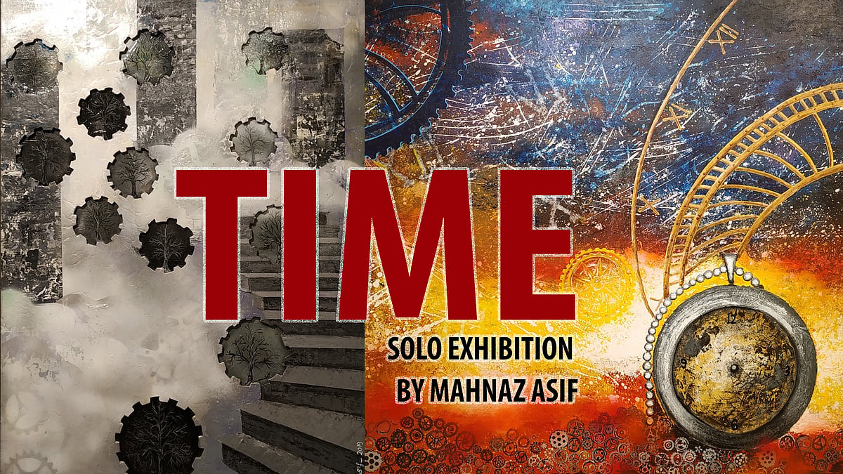 Mahnaz Asif’s art exhibition ‘Time’ inspires you to enjoy every moment of life