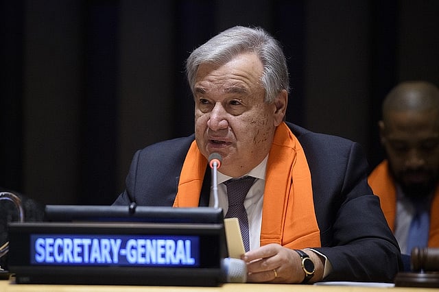 UN chief Antonio Guterres praises India for counter-terrorism support