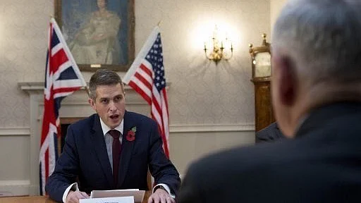 Britain’s Defence Secretary Gavin Williamson (Photo courtesy: Twitter)