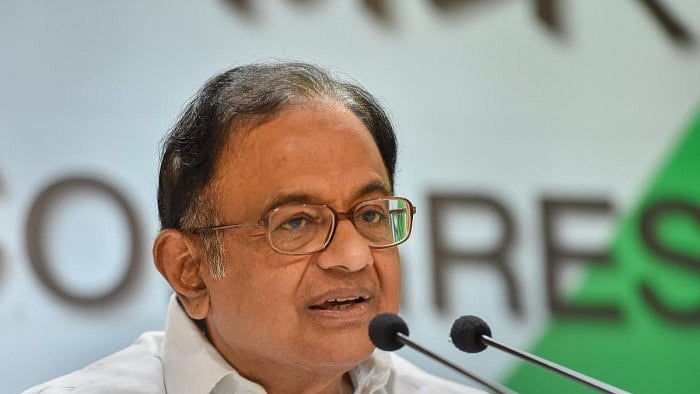 A file photo of P Chidambaram