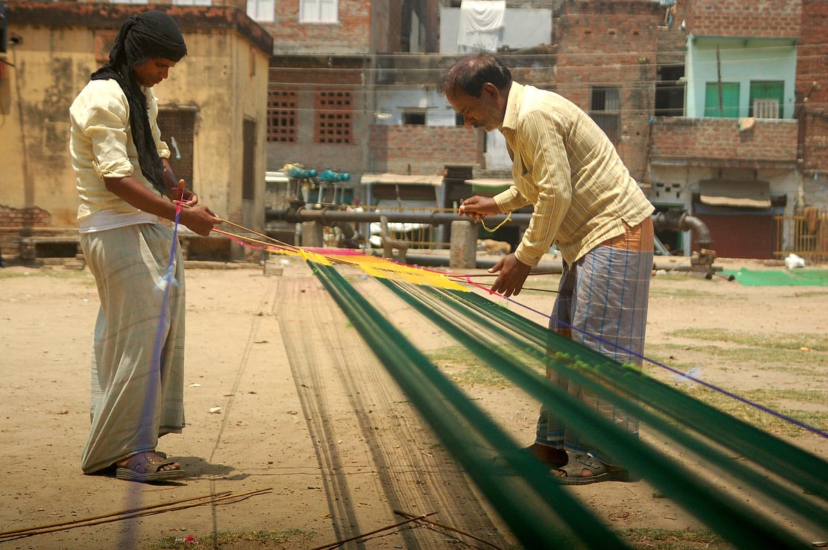 Weavers in Varanasi