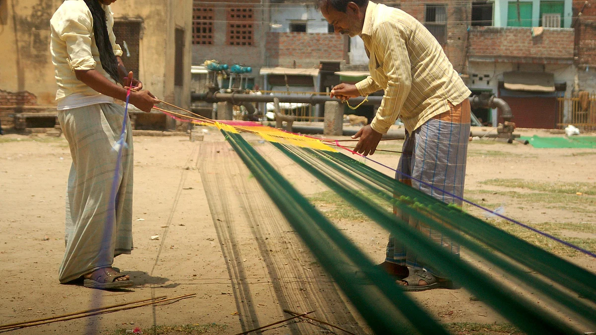 Weavers in Varanasi