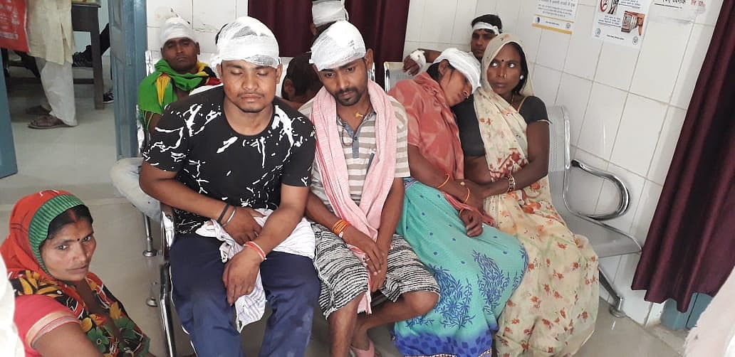 Dalits thrashed by the BJP supporters in Chandauli, UP