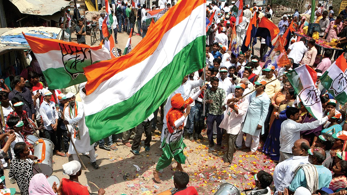 BJP & RSS continue to see Congress as the main political  rival 