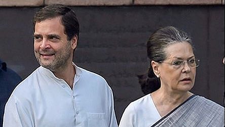Congress president Rahul Gandhi and UPA chairperson Sonia Gandhi. (file photo)